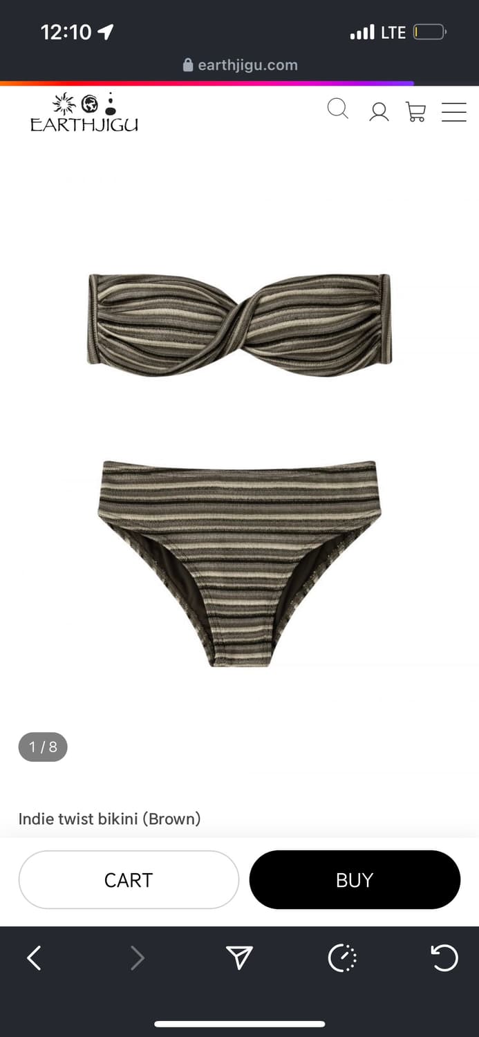 Earthjigu Indie twist bikini 얼스지구 비키니 상품이미지1