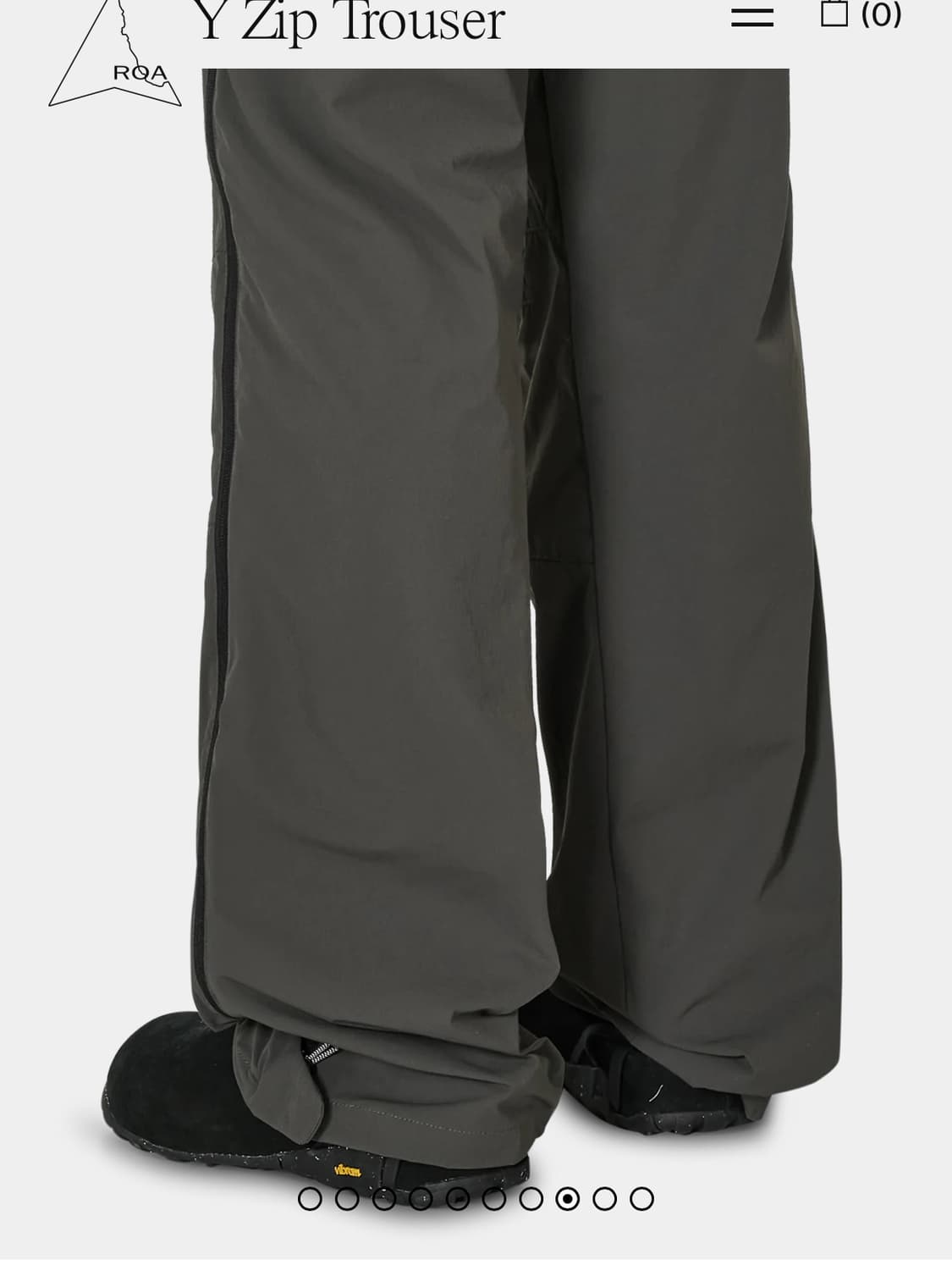 로아 Roa 25SS Y ZIP TROUSER (L) 상품이미지7
