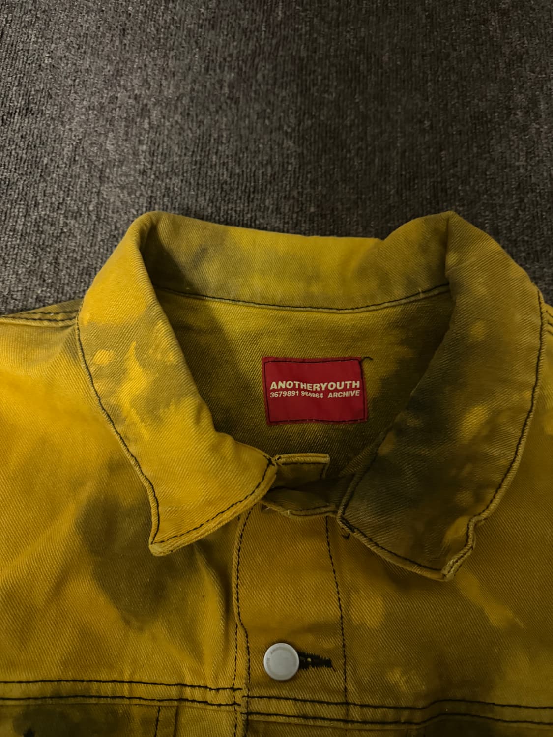 어나더유스 워싱 데님자켓 상품이미지2