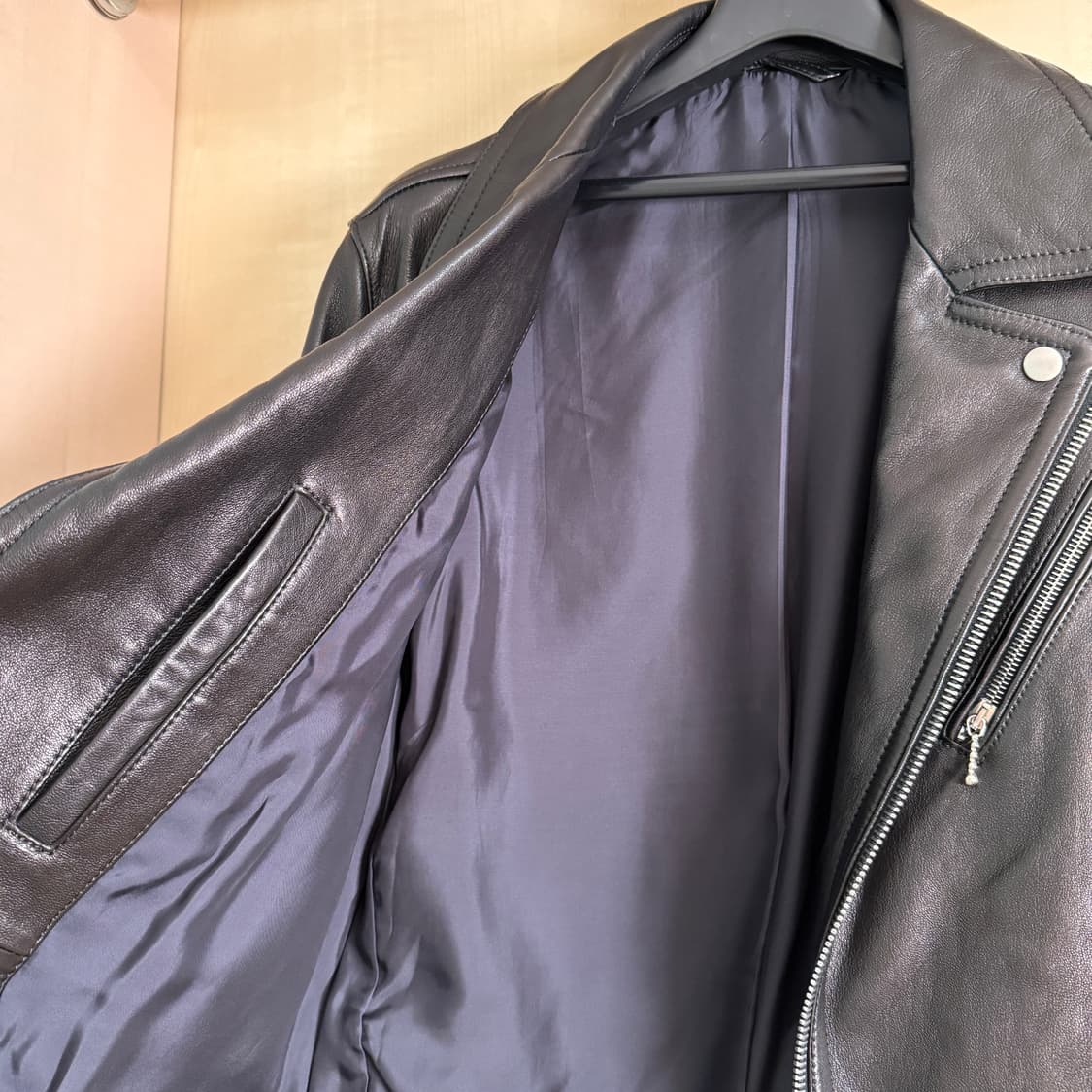 타임옴므 149만원 양가죽 라이더 100 상품이미지6