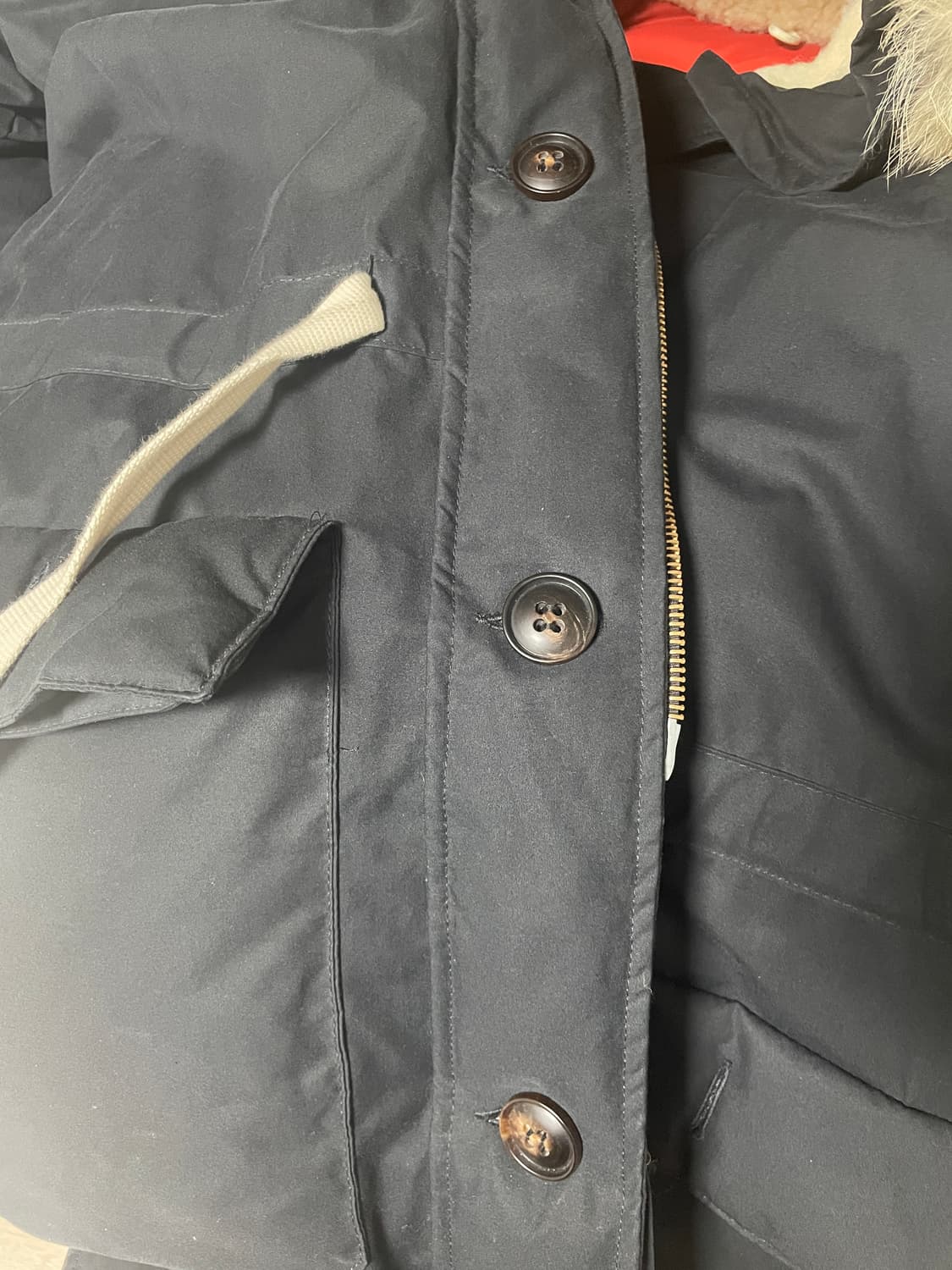 나이젤카본 에베레스트 파카 패딩 블랙 오렌지 54 사이즈 상품이미지8