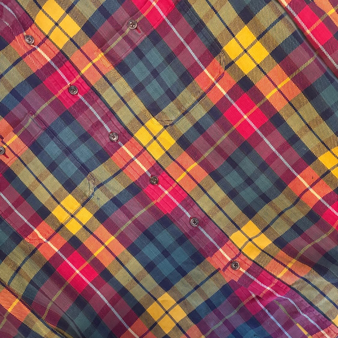 올드 갭 멀티컬로 체크 셔츠 상품이미지5