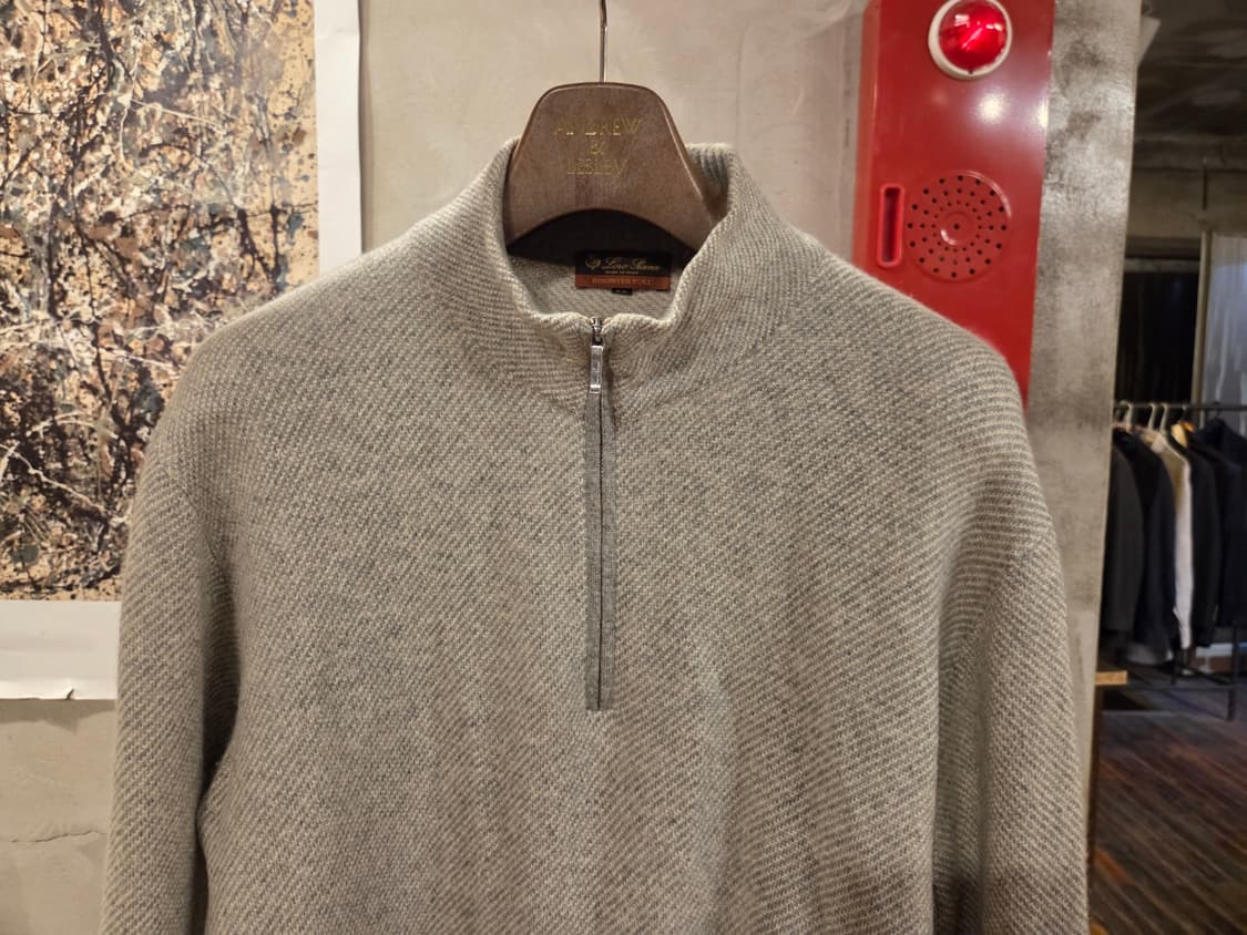 로로피아나 캐시미어 짚업니트 상품이미지4