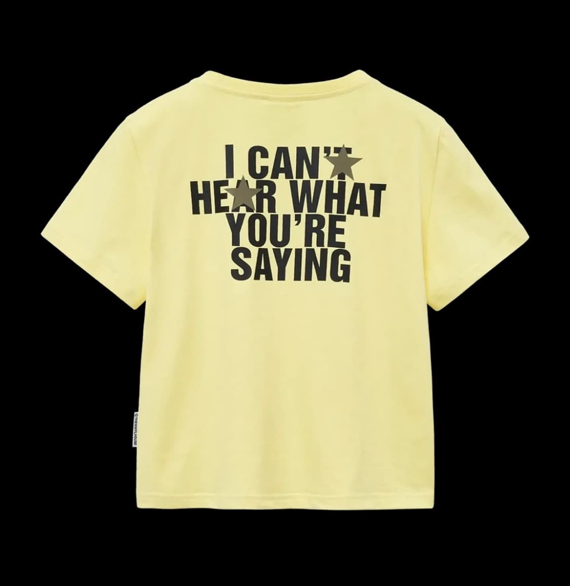 더바이닐하우스 반팔 티셔츠 옐로우 상품이미지2