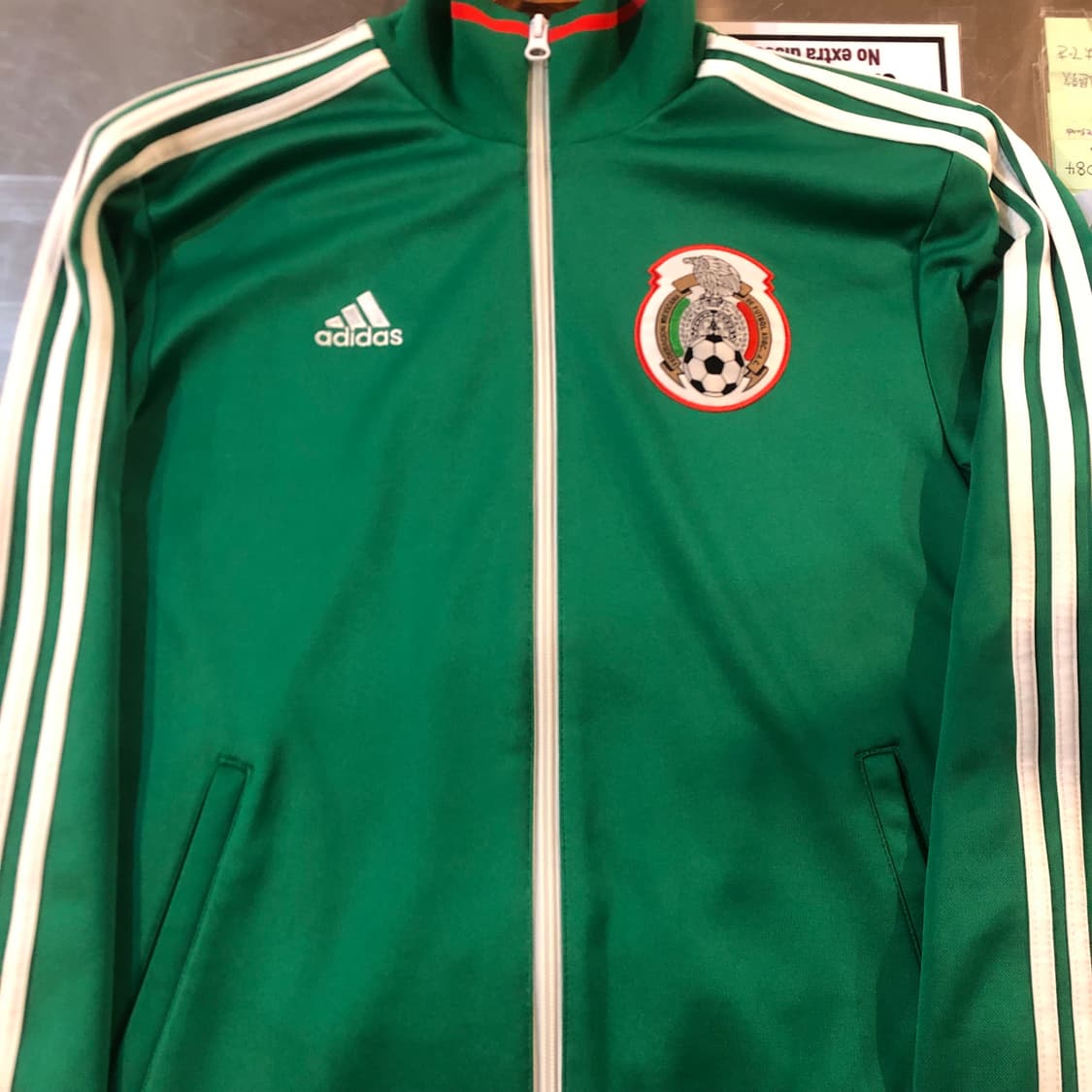 [NO.9] y2k 아디다스 져지 풋볼 져지 그린 상품이미지3