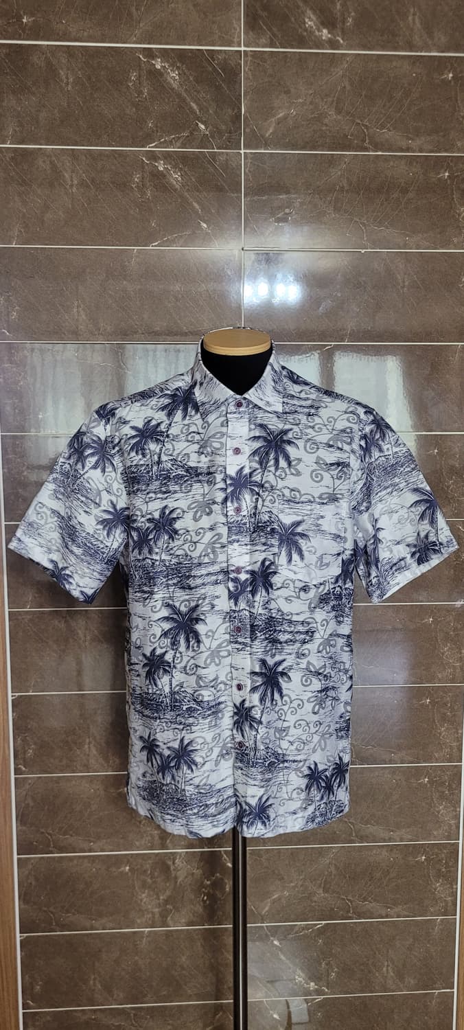 (남성100사이즈)파크랜드 셔츠 여름 휴양지 패턴(세상가벼움) 상품이미지1