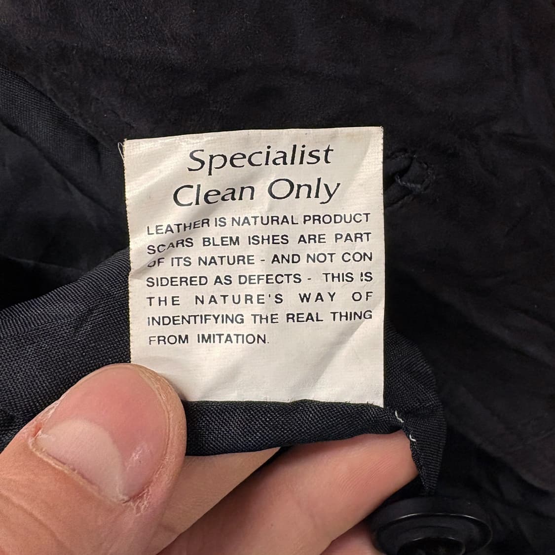 90s 베라펠레 이태리 리얼레더 스웨이드 블루종 자켓 N554 상품이미지8