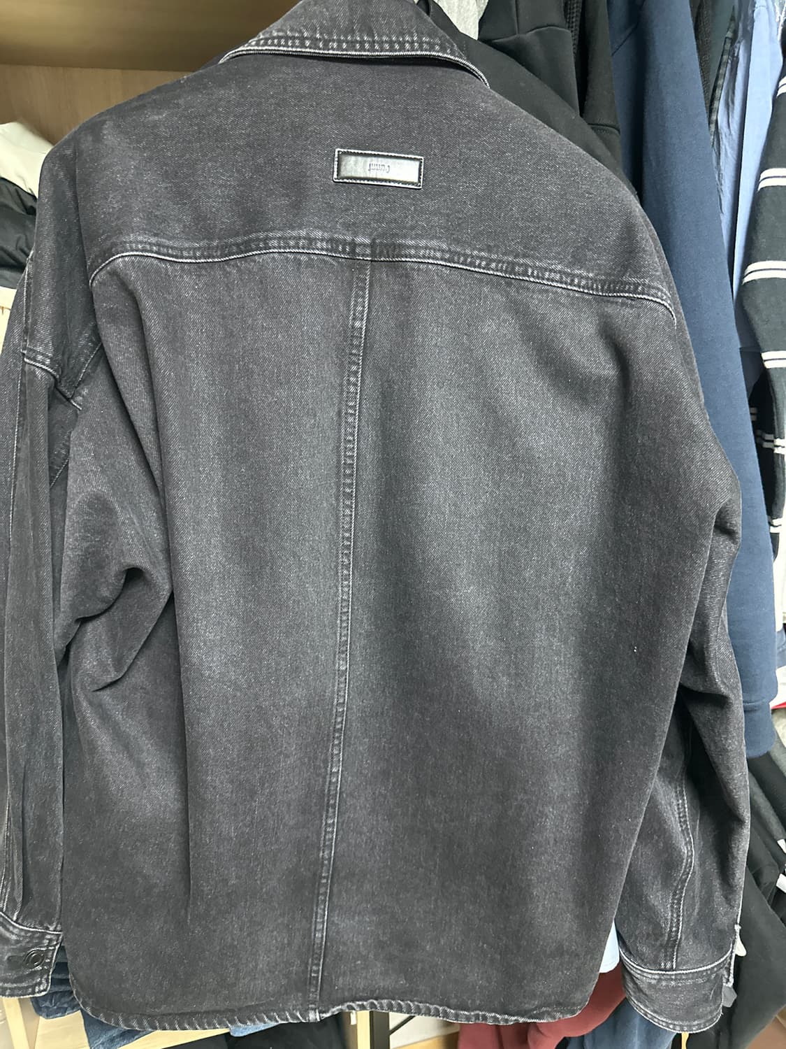 준지 데님 셔츠 자켓 상품이미지2