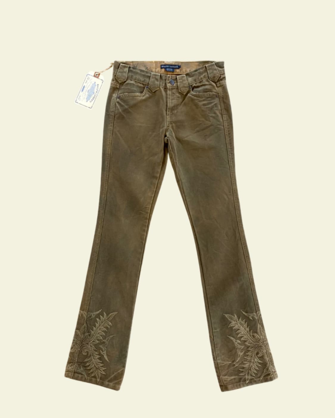 ralph lauren 랄프로렌 웨스턴 자수 팬츠 상품이미지1