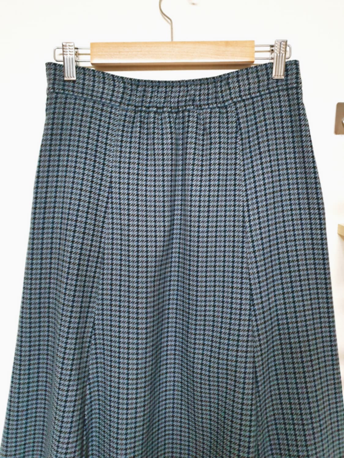 세루티 22fw A라인 롱스커트 55 블루 상품이미지5