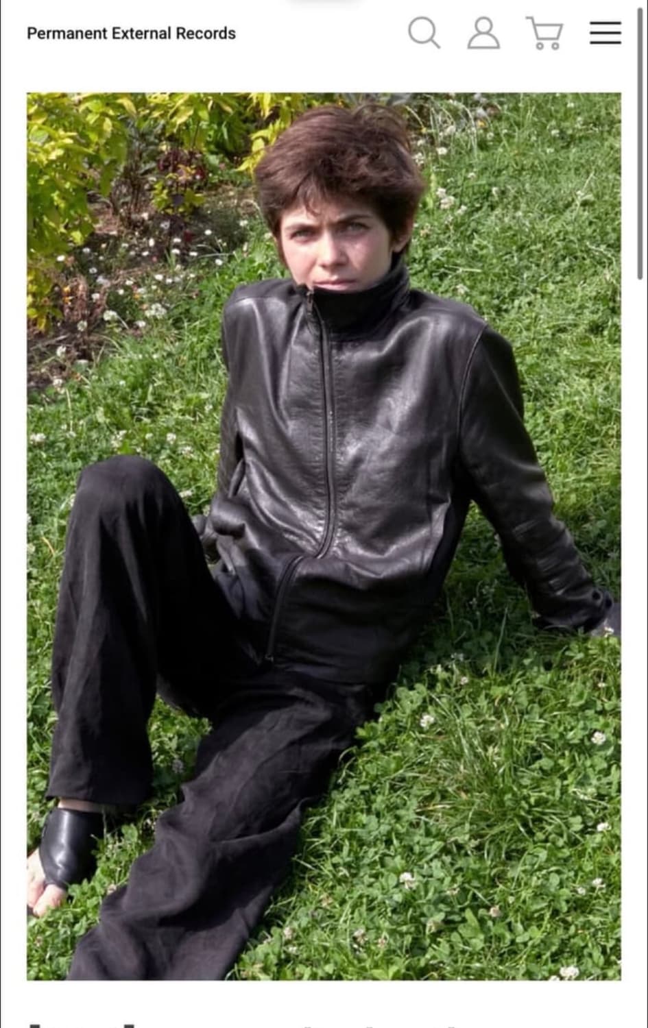 머듈 레더 자켓 브라운 1사이즈 상품이미지1