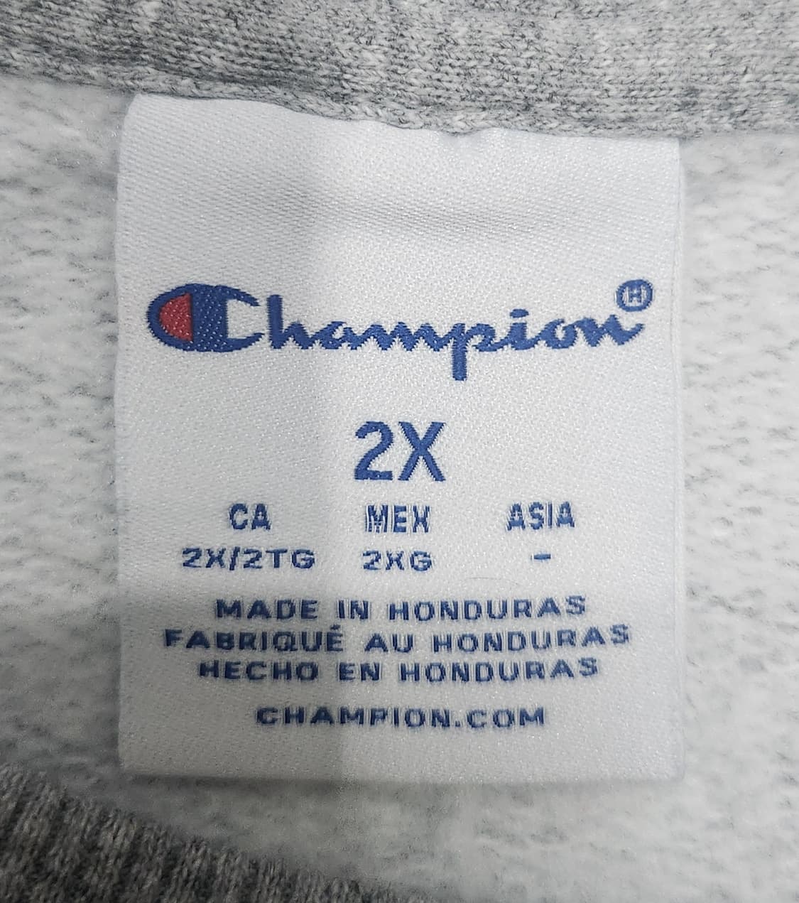 champion 챔피온 그레이 맨투맨 2X 상품이미지3