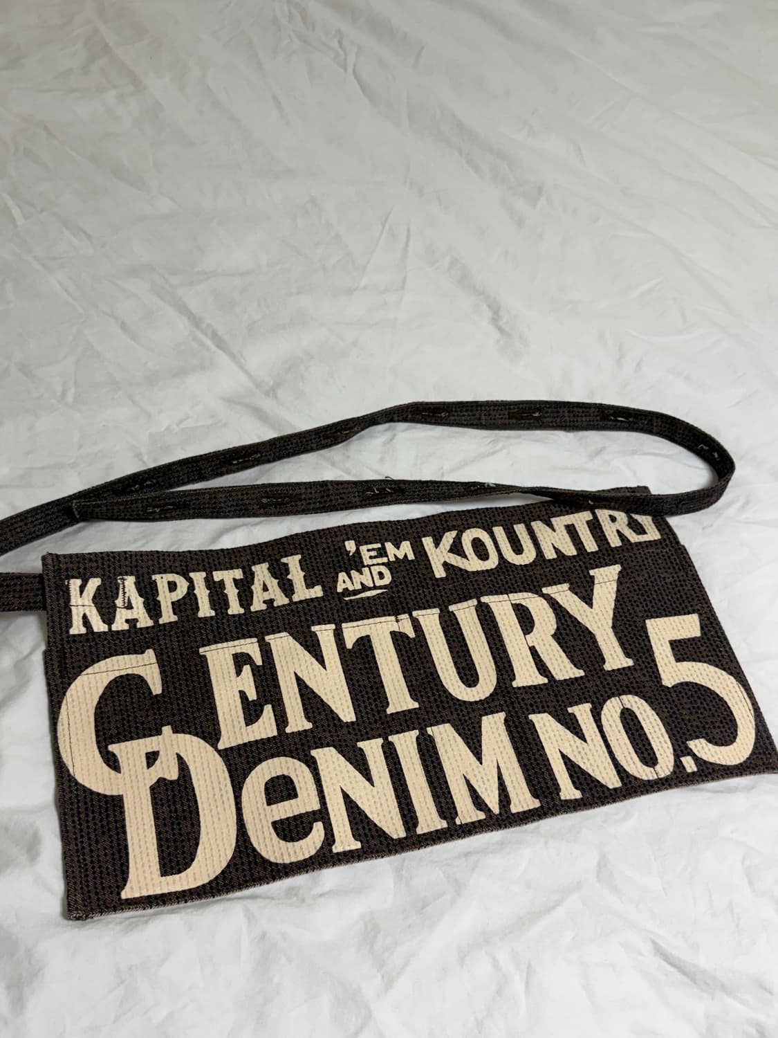 케피탈 센츄리 데님 넘버 5 앞치마 상품이미지2