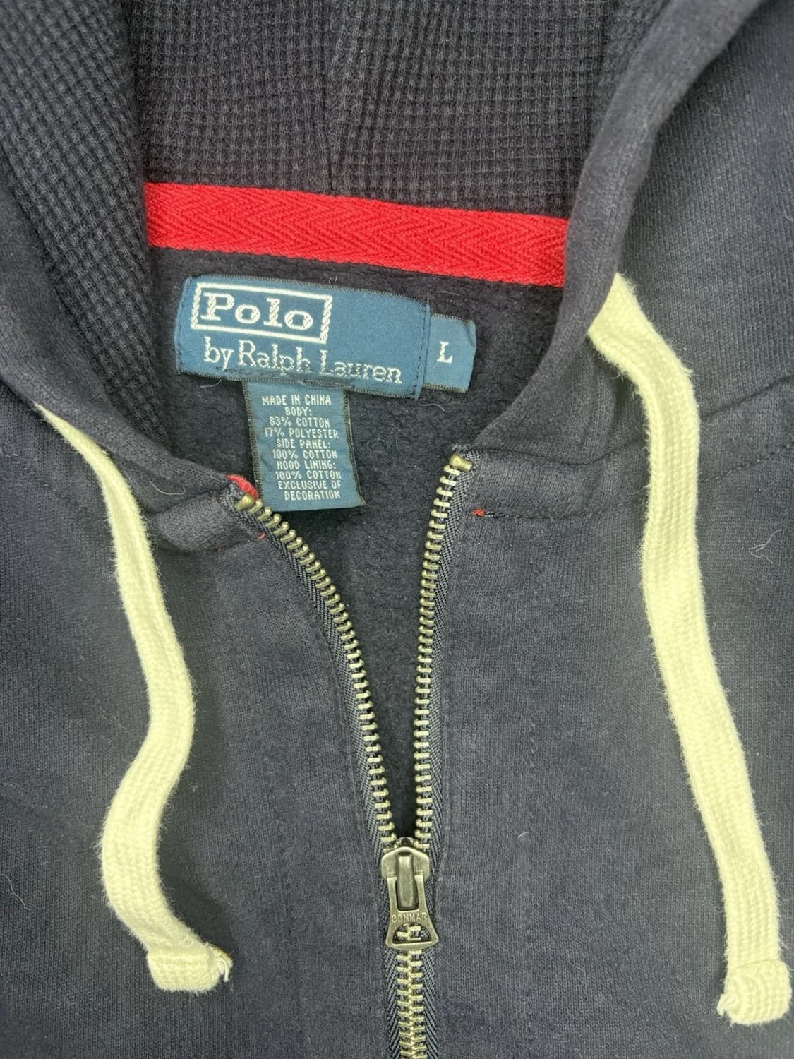 폴로 랄프로렌 빅 포니 스트라이프 후드 집업 상품이미지3