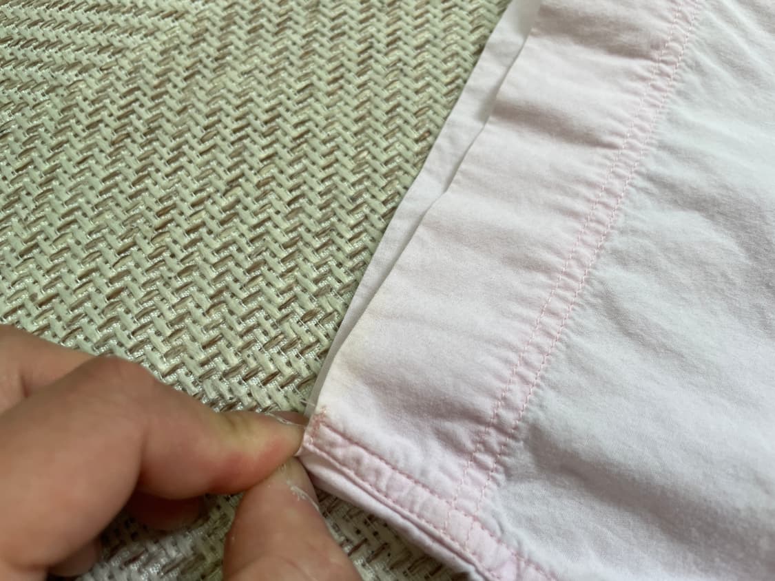 파타고니아 핑크 코튼 반팔셔츠  J04348 상품이미지5