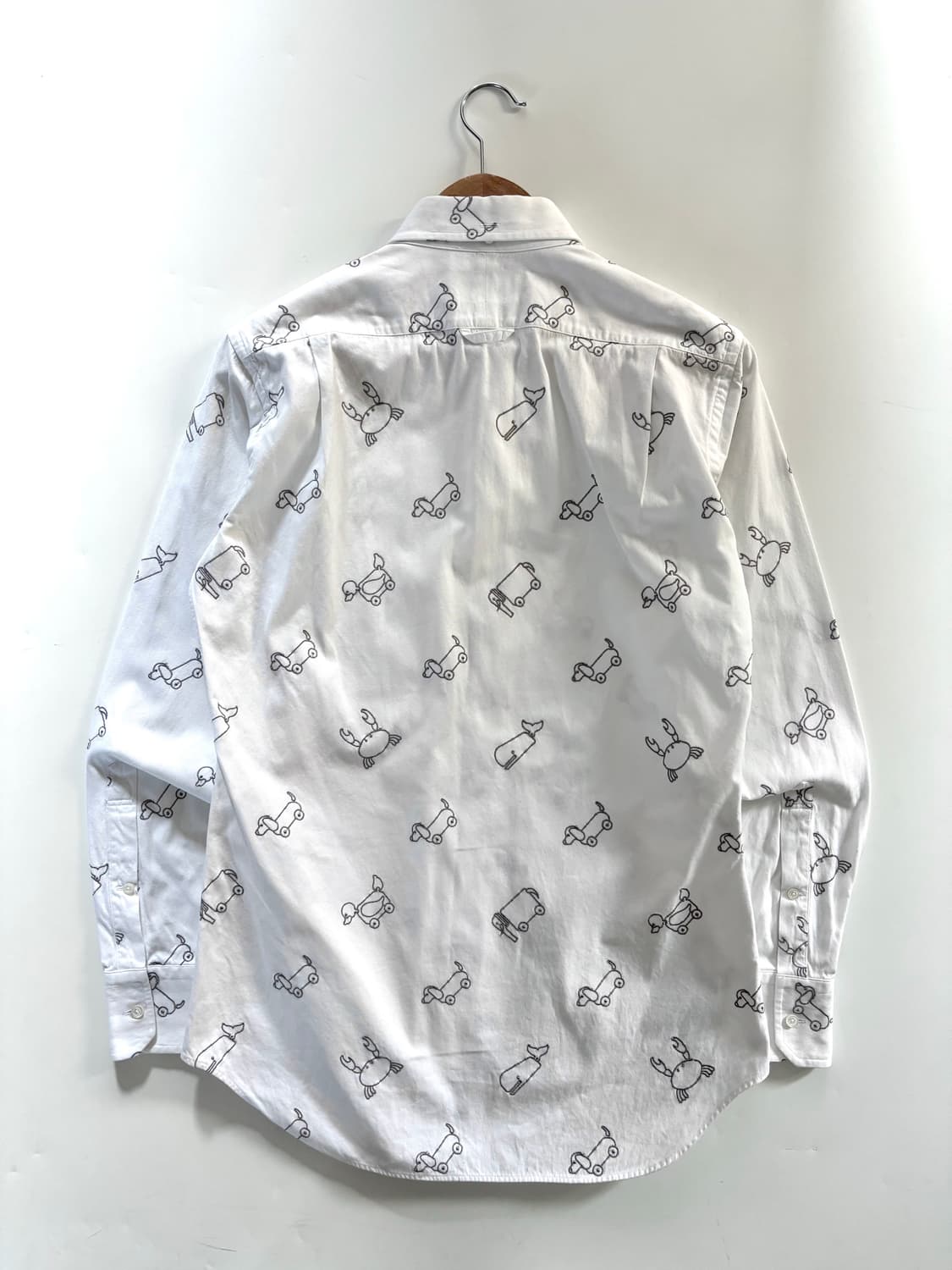 Thom Browne 톰브라운 애니멀 옥스포드 화이트 셔츠 상품이미지5