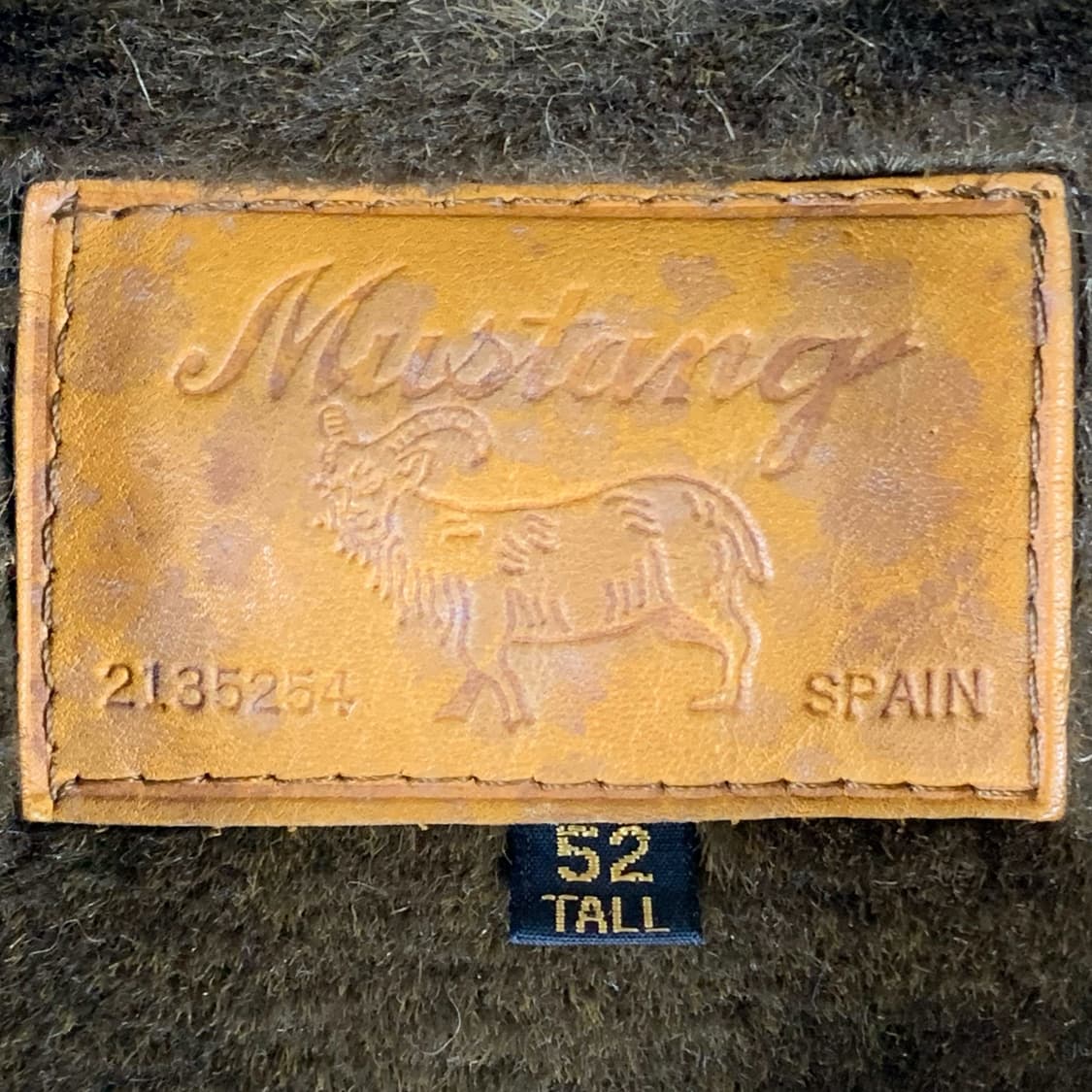 [XL] Mustang Spain 리얼 레더 버튼다운 재킷 상품이미지5