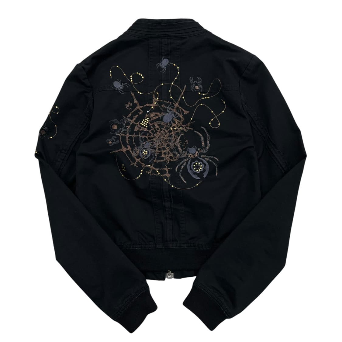 블렌쉬 스파이더 자수 블랙 유틸리티 자켓 XS 상품이미지5