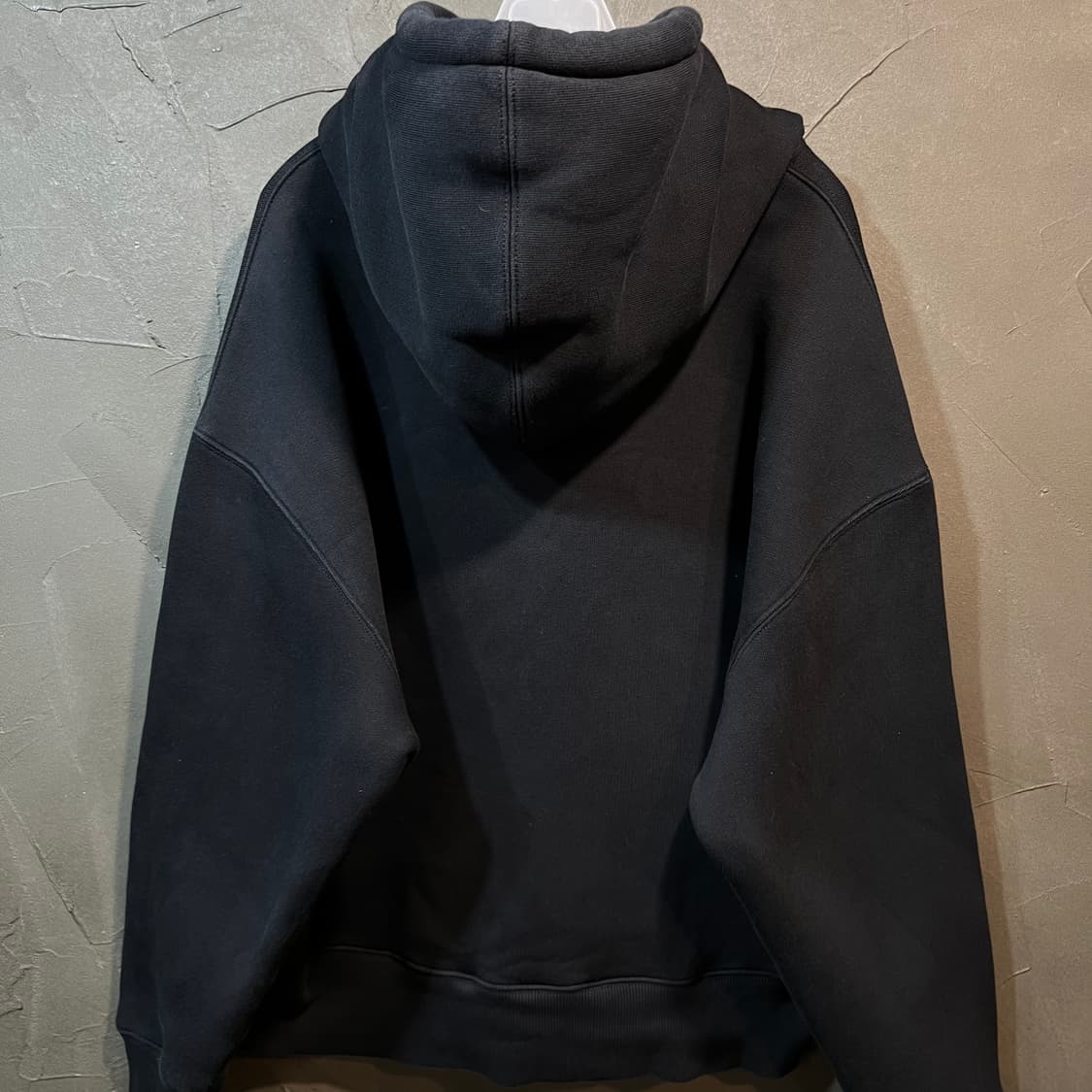 [XL] AMI 아미 블랙 하트 로고 후드티 상품이미지5