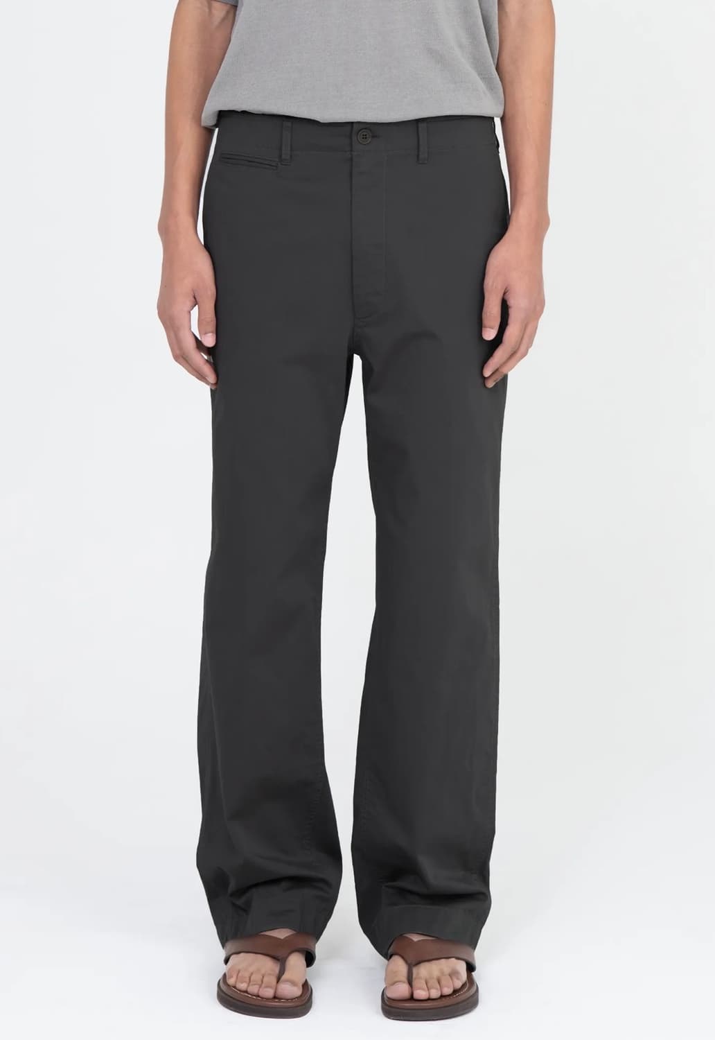 [4] 브라운야드 에센셜 치노 팬츠 차콜 상품이미지1