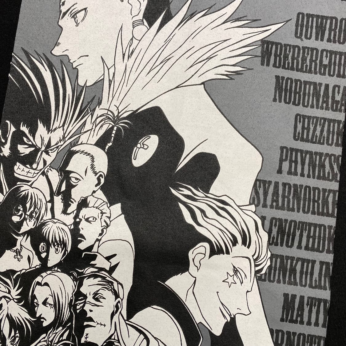 헌터x헌터 환영여단 오피셜 애니메이션 티셔츠 상품이미지5