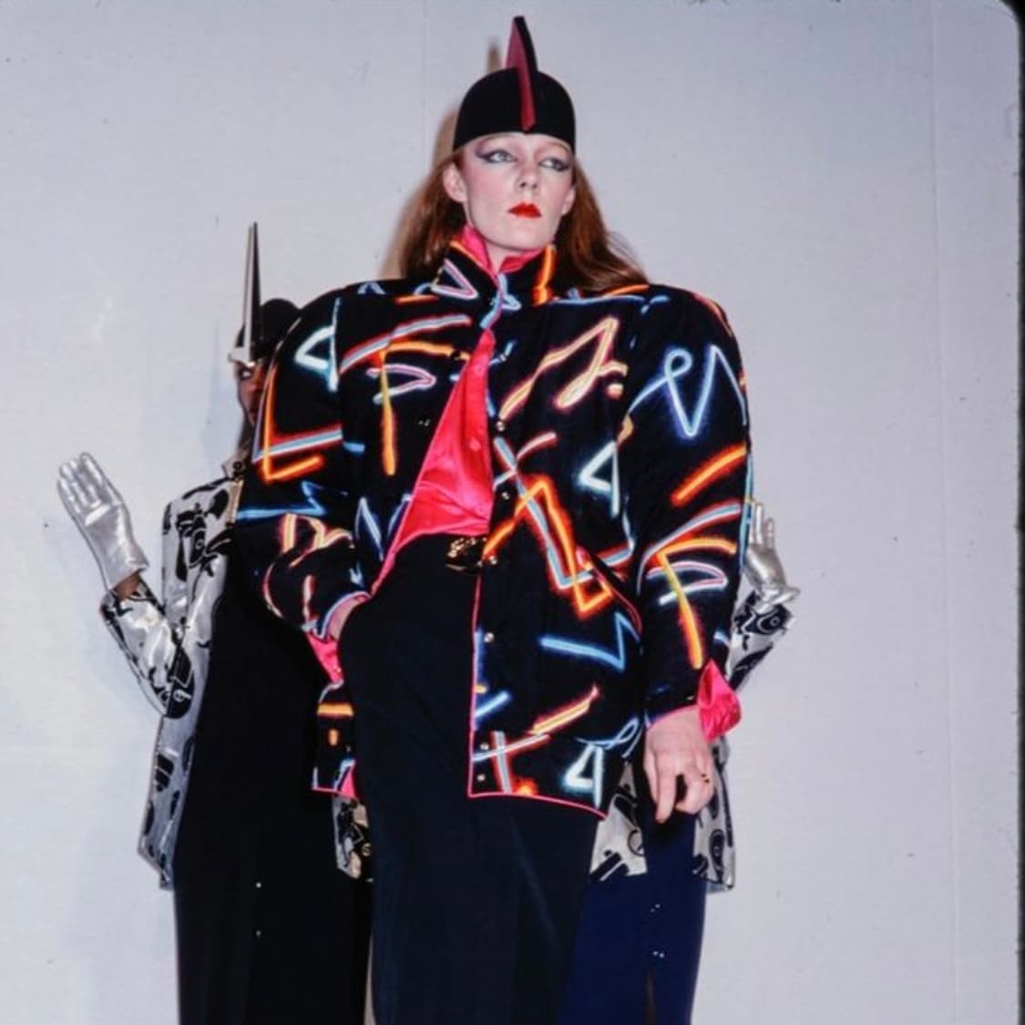1979AW 칸사이 야마모토 네온싸인 코듀로이 탑 상품이미지3