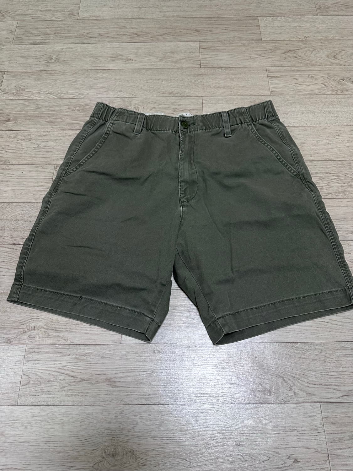 (M) 리바이스 치노 반바지 카키 상품이미지1