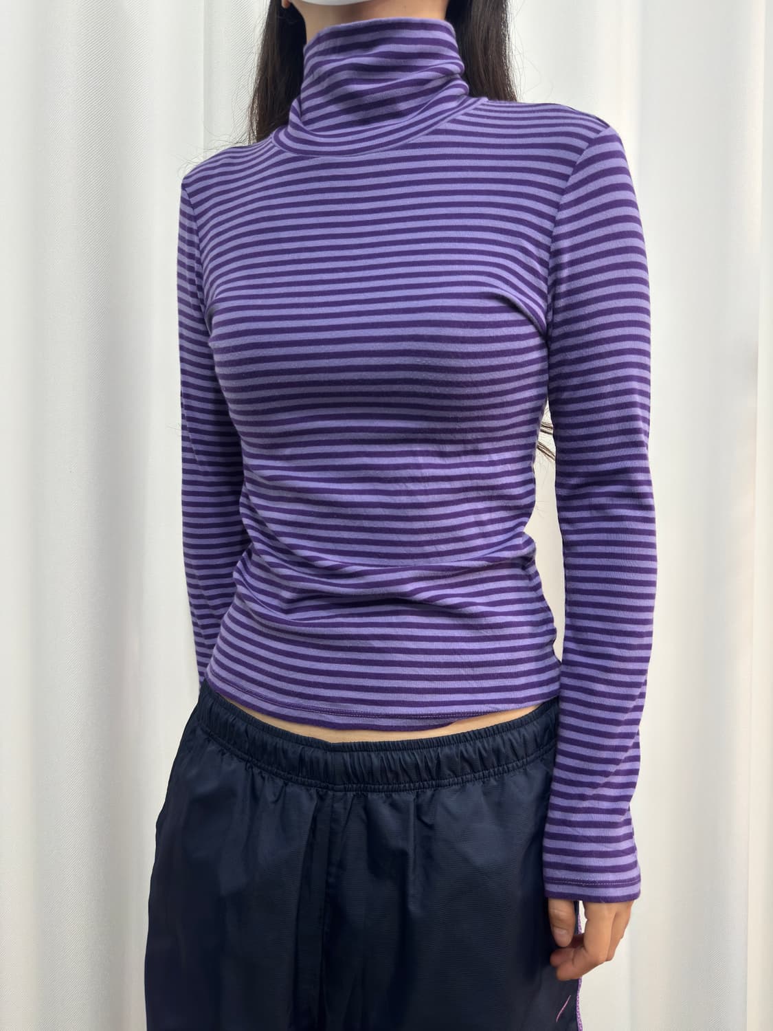 uniqlo stripe pollar top 상품이미지2