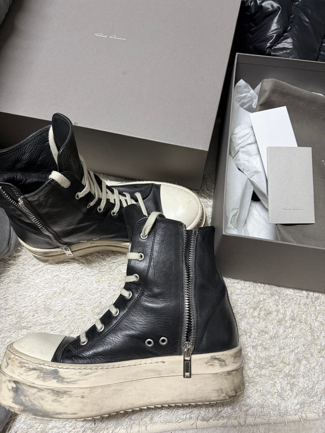 릭오웬스 메가 범퍼 스니커즈 42사이즈 상품이미지3