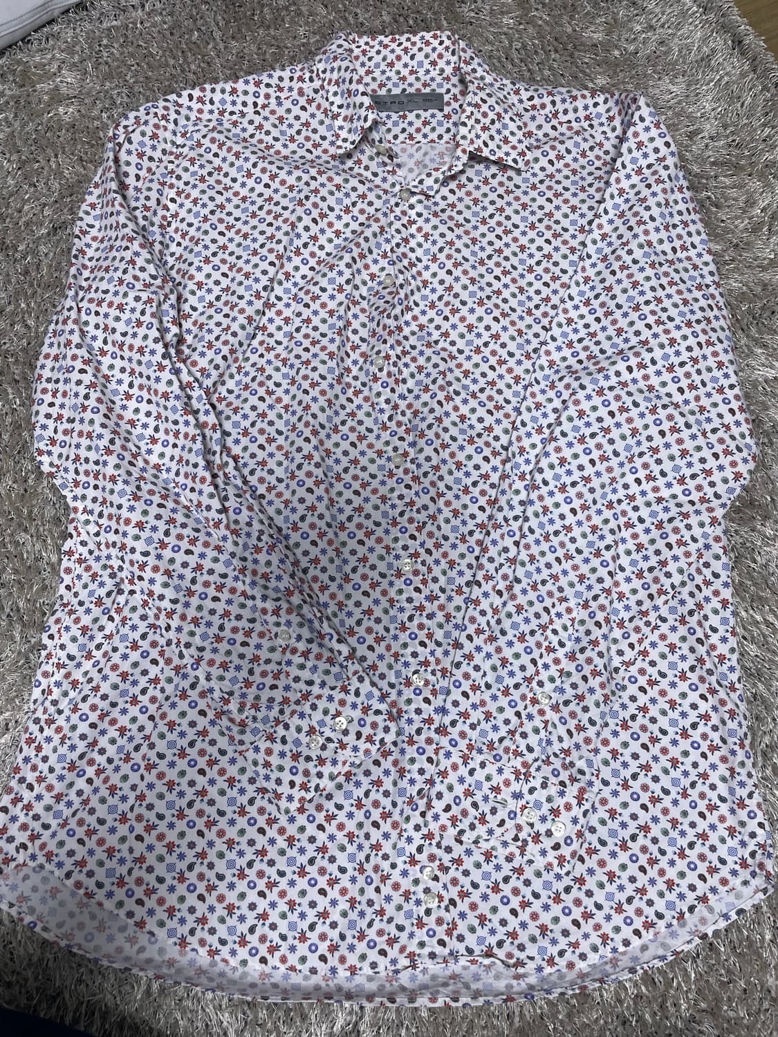 이태리제 ETRO 긴팔 셔츠 사이즈 110 상품이미지1