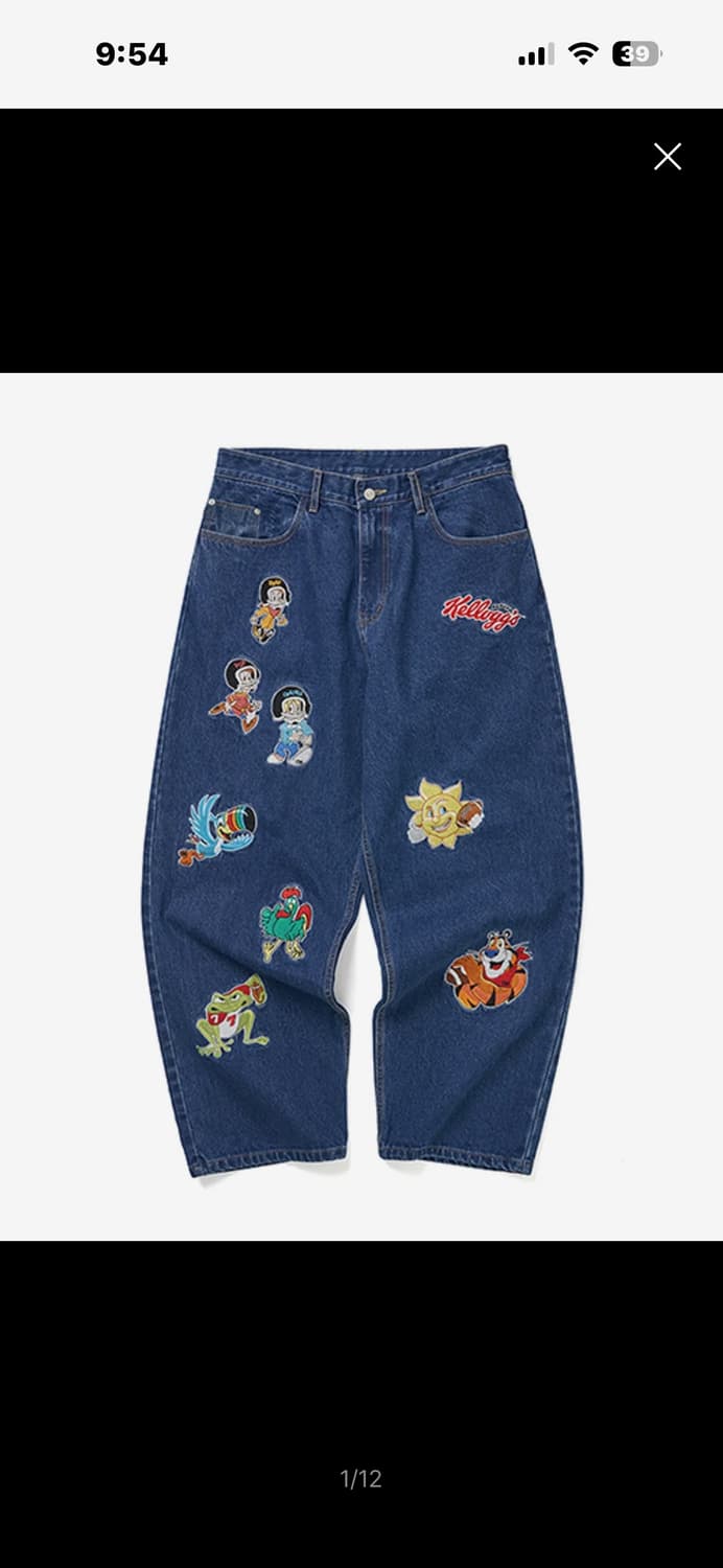 위캔더스X켈로그 팬츠 상품이미지1