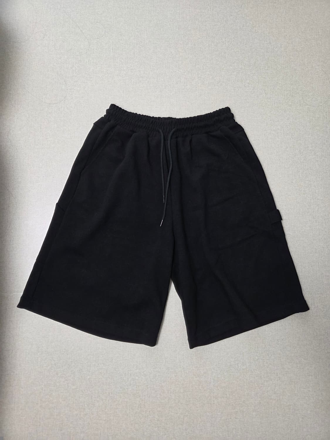 바운더리 카펜터 버뮤다 스웨트 반바지 블랙 (XL) 상품이미지1