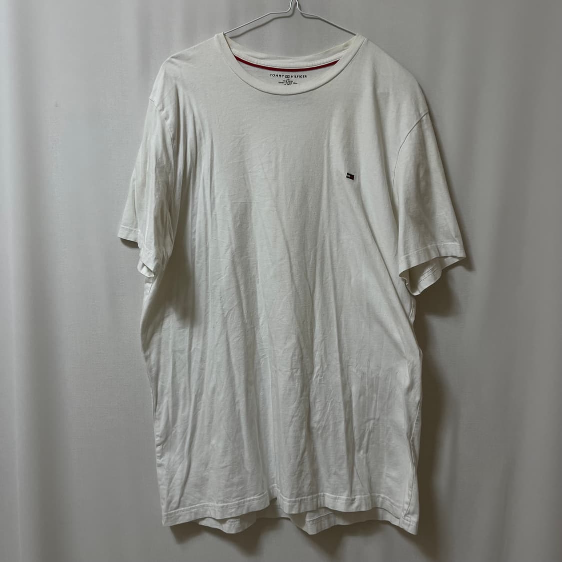 타미힐피거 미니플래그 라운드넥 반팔티 L/100 상품이미지1