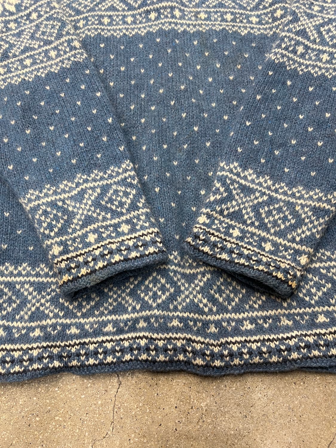 90‘s L.L.Bean 노르딕 울 스웨터 상품이미지6