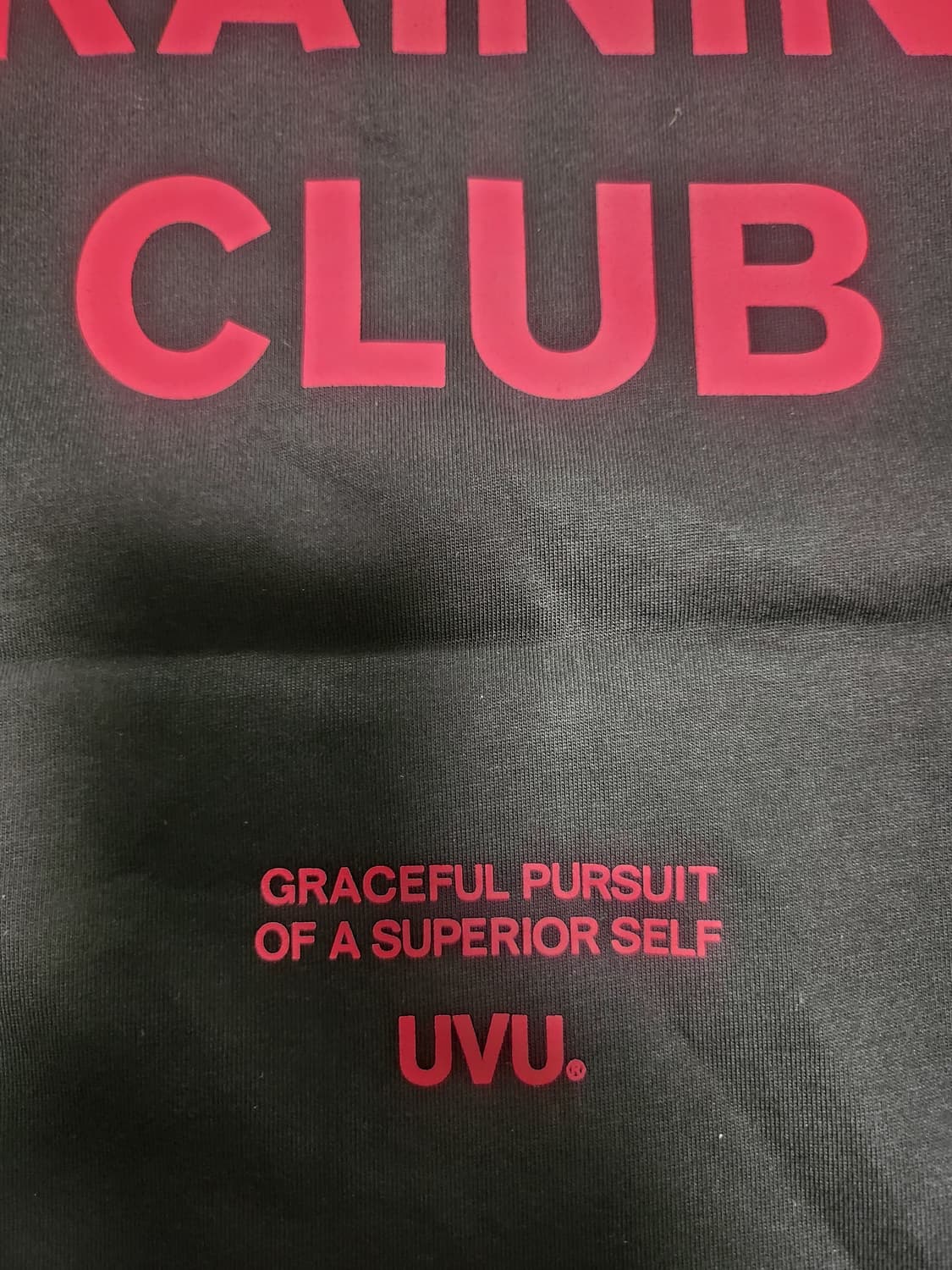 UVU 트레이닝클럽 반팔티셔츠 상품이미지3