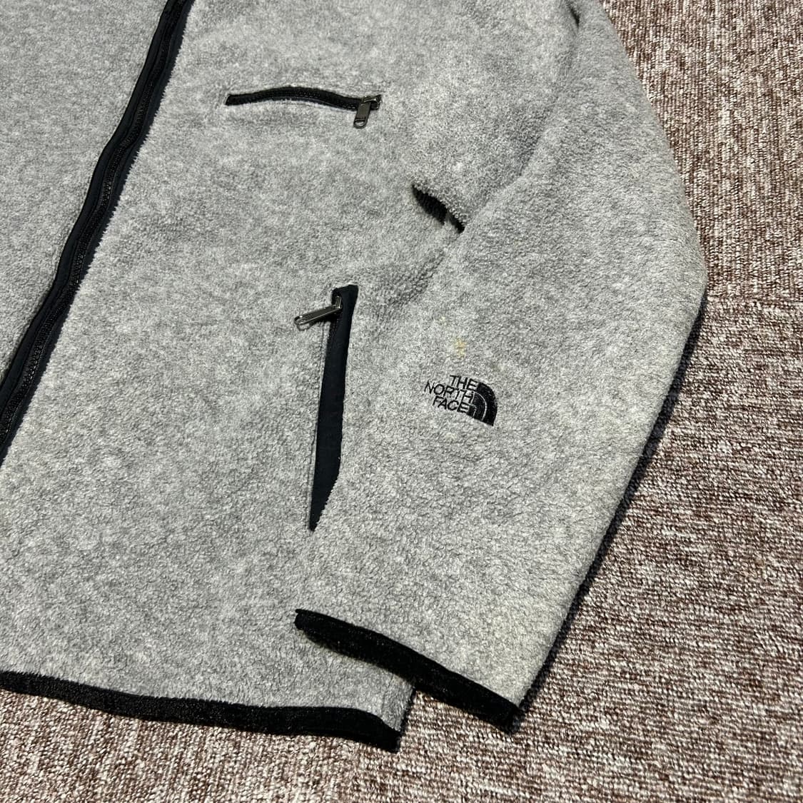 L) 노스페이스 일본판 팔로고 플리스 후리스 집업 상품이미지4
