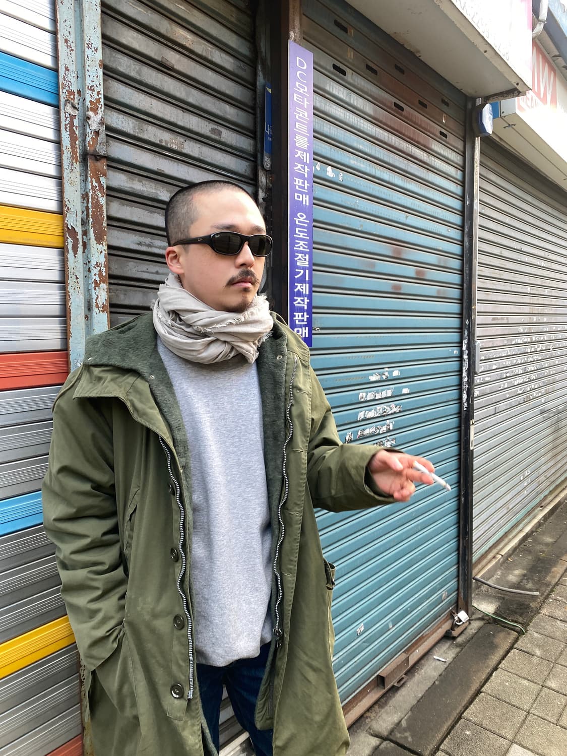 vintage scarf 상품이미지7