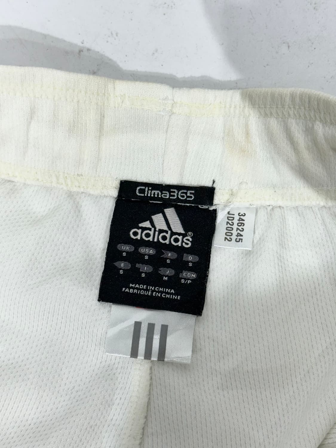 아디다스 대장급 화이트 그린 삼선 와이드 트레이닝 팬츠 M 상품이미지7