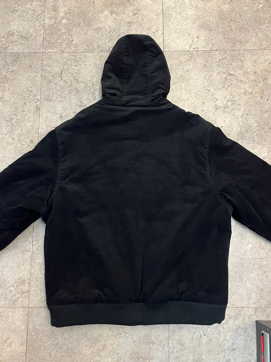 브라운브레스 코듀로이 후드 자켓 블랙 XL #csz2261 상품이미지6