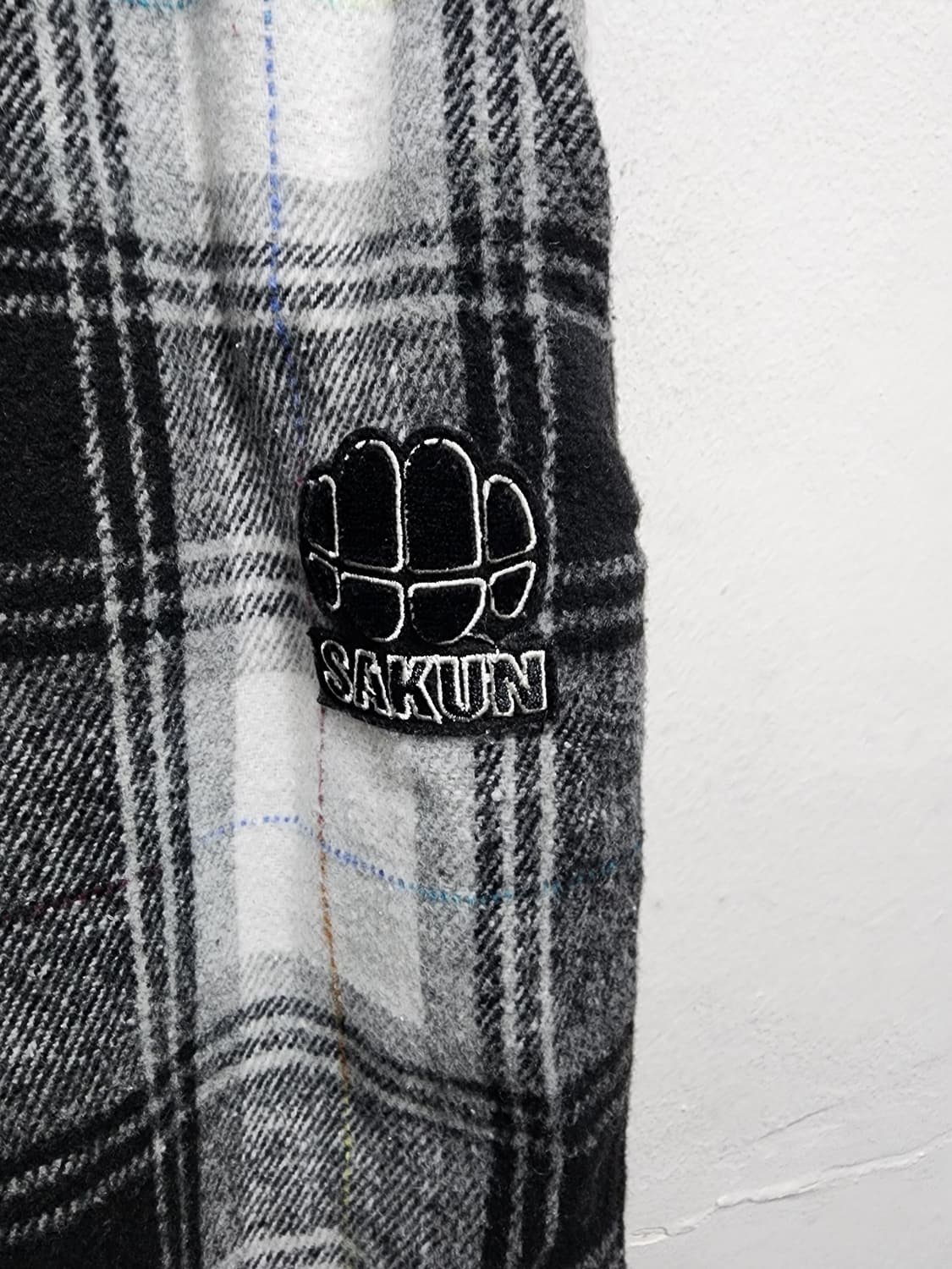 사쿤 플란넬 오레오배색 트레이닝 바지 상품이미지3