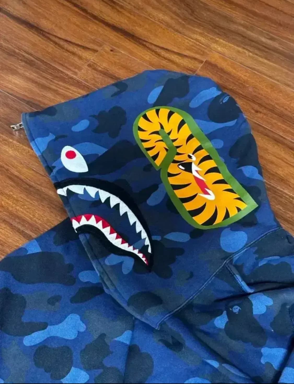 베이프 청계 후드집업xl 상품이미지3