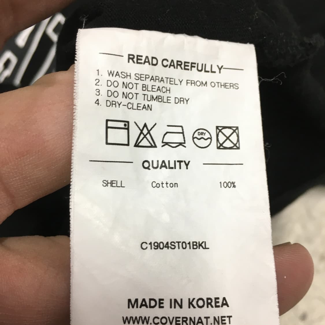커버낫 미들로고 반팔티 FF11 상품이미지3