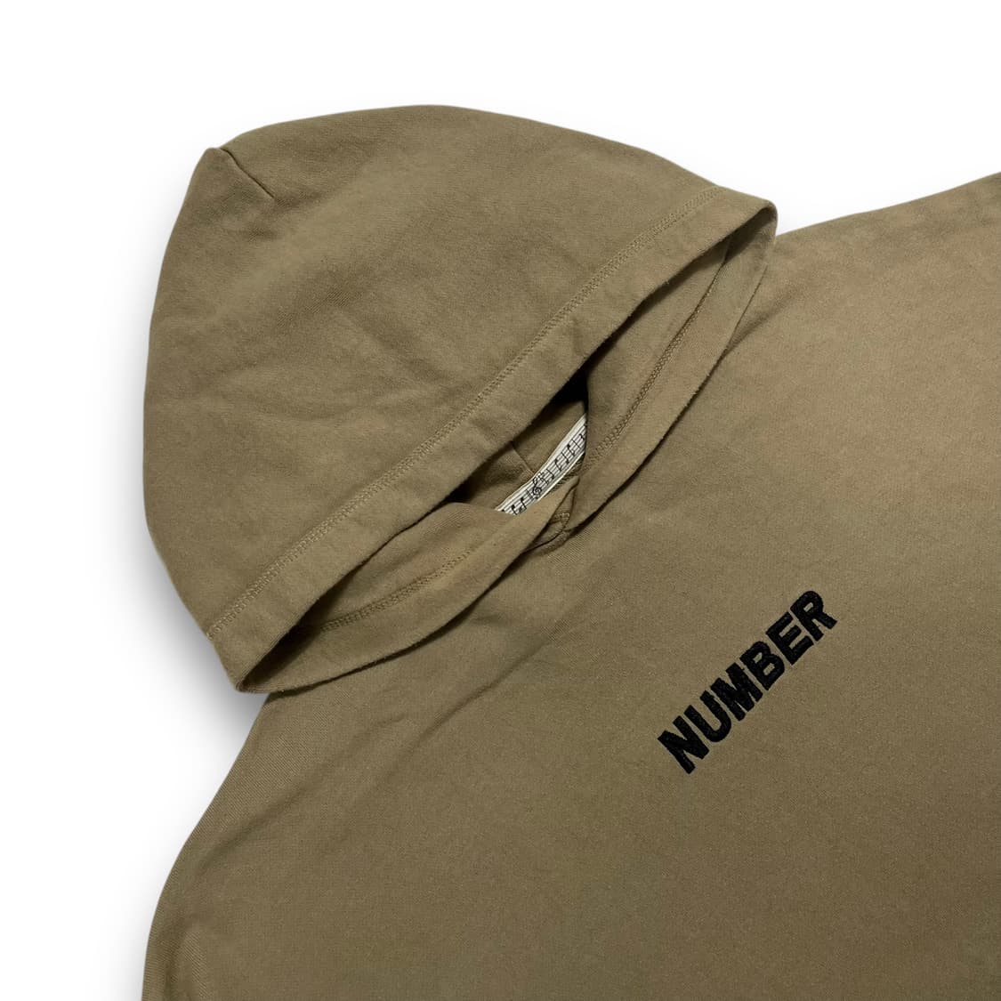 넘버 나인 x Freak's Store 음표 기호 자수 로고 후디 상품이미지5