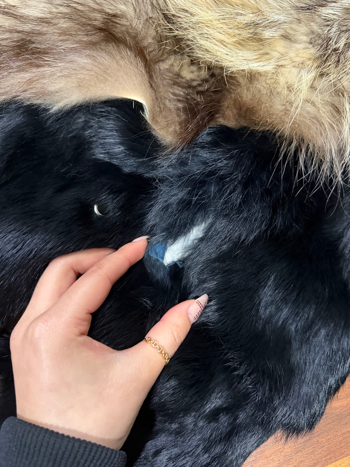 갸루 퍼 자켓 상품이미지2