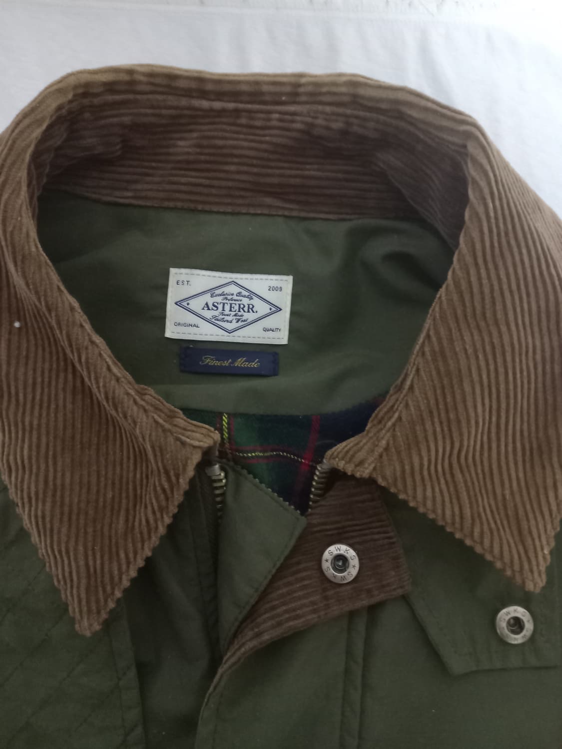 아스터 왁스자켓 M사이즈 판매합니다. 상품이미지4