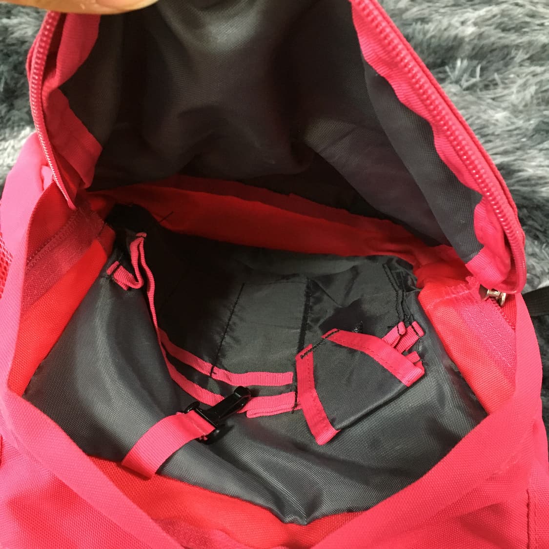 투티/0380 JANSPORT 백팩 빈티지 빅스튜던트 핑크 가방 수납 상품이미지8