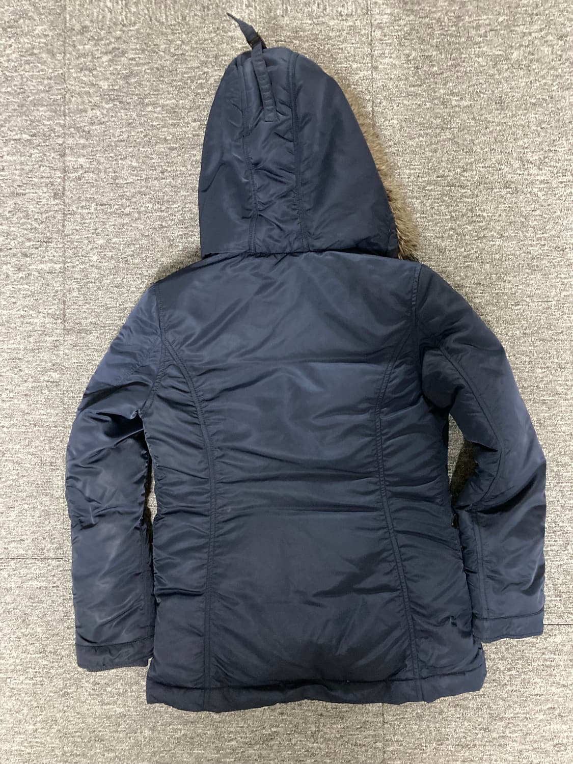 폴로진스 컴퍼니 후드 다운 야상 파카 XS 상품이미지6