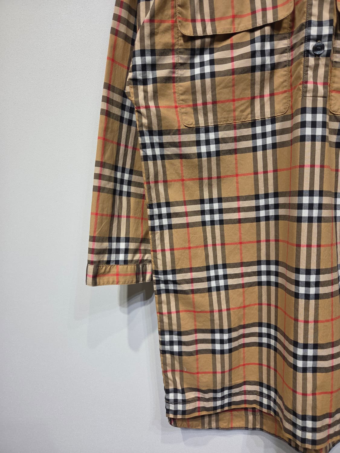 버버리(Burberry) 칠드런 노바체크 셔츠 원피스 상품이미지4