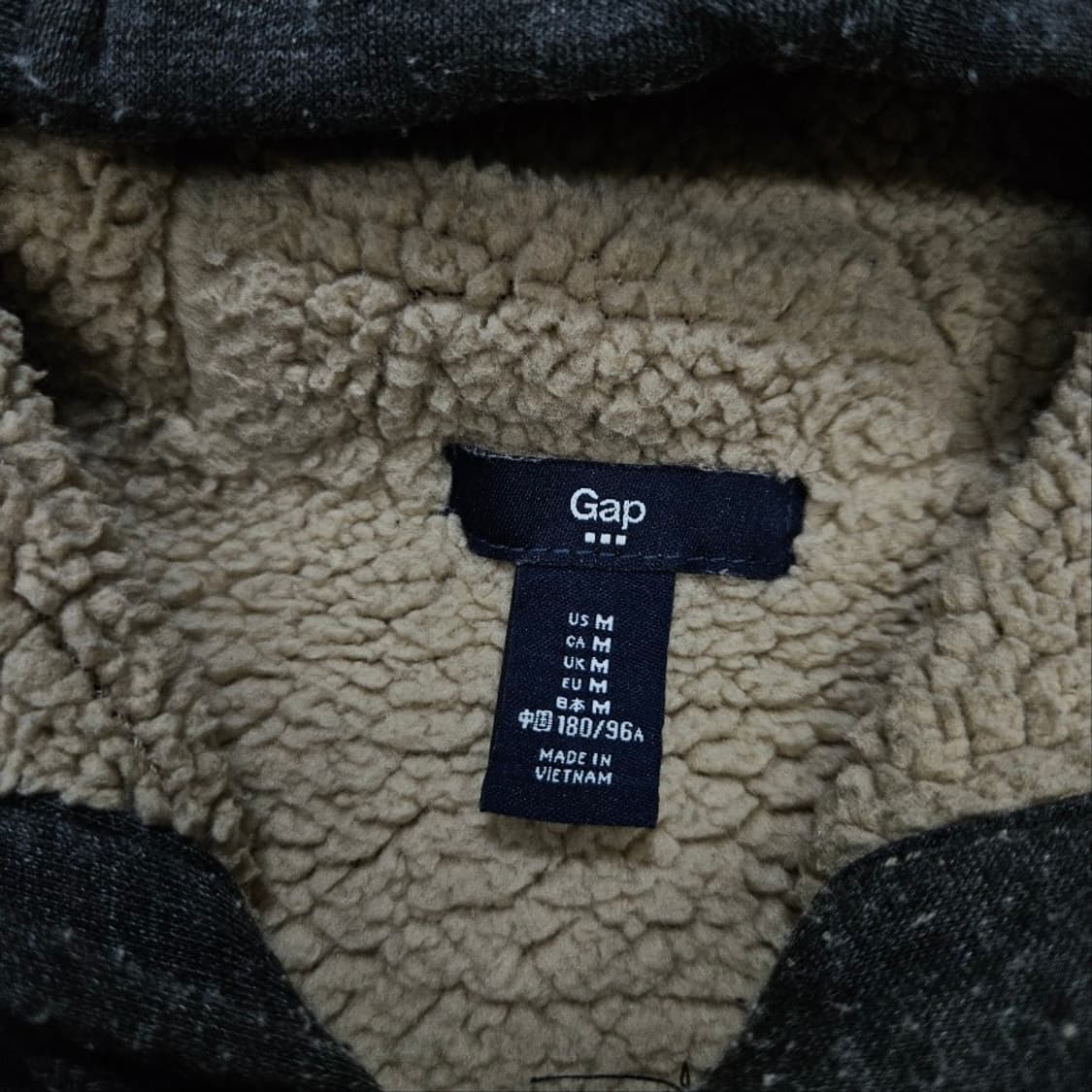 GAP 쉐르파 후드 집업 M 상품이미지4