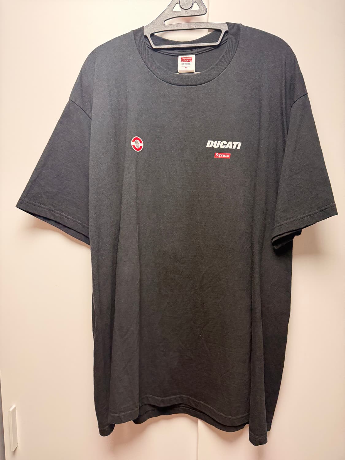 Supreme x Ducati Logos T-Shirt Black XL 상품이미지1